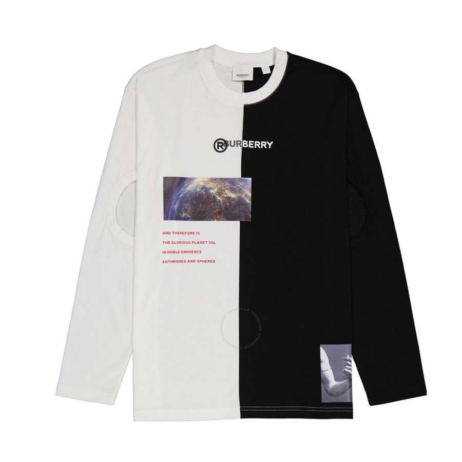 Burberry SS23 Shirt Women's Black White