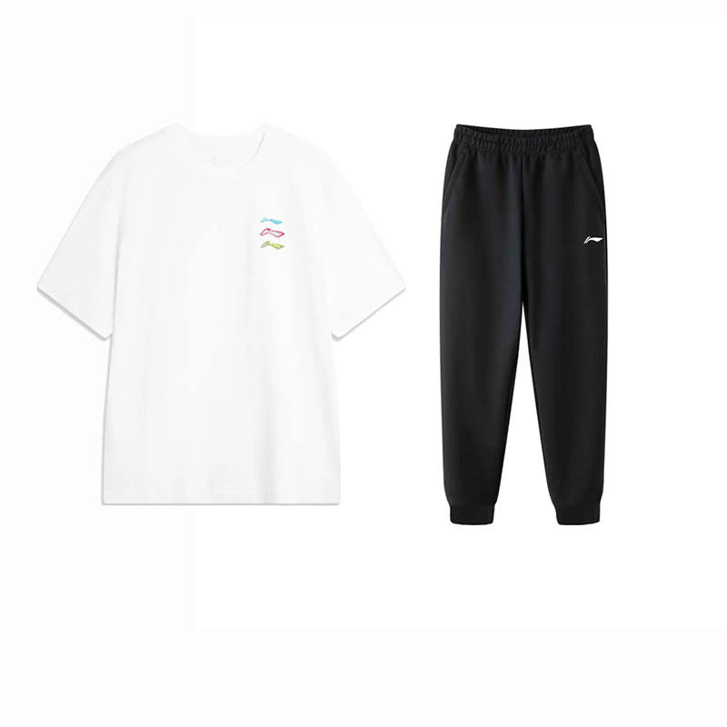 Li-Ning Li Ning Casual Sportswear Men's Crew Neck Moderate