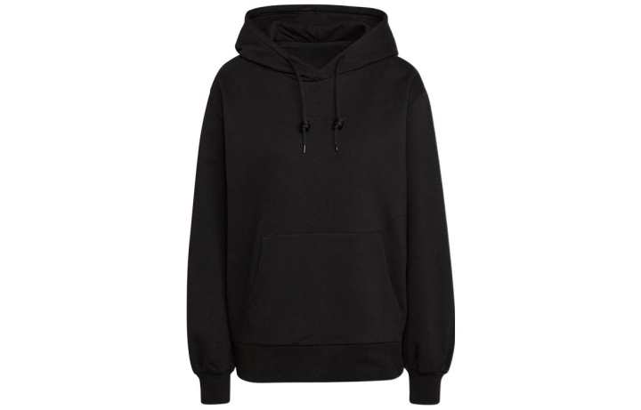 Adidas Adidas Sweatshirts Women's Black Hooded Moderate Regular