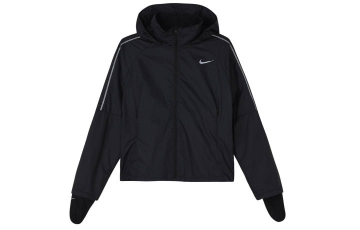 Nike Nike Jackets Women's Black Hooded Moderate Other