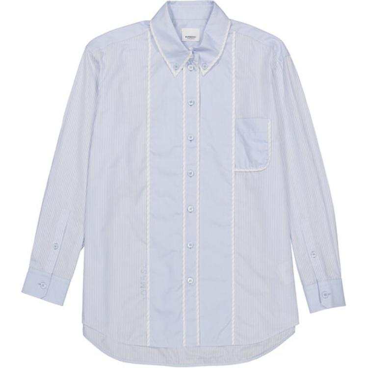 Burberry Shirt Women's Light Blue