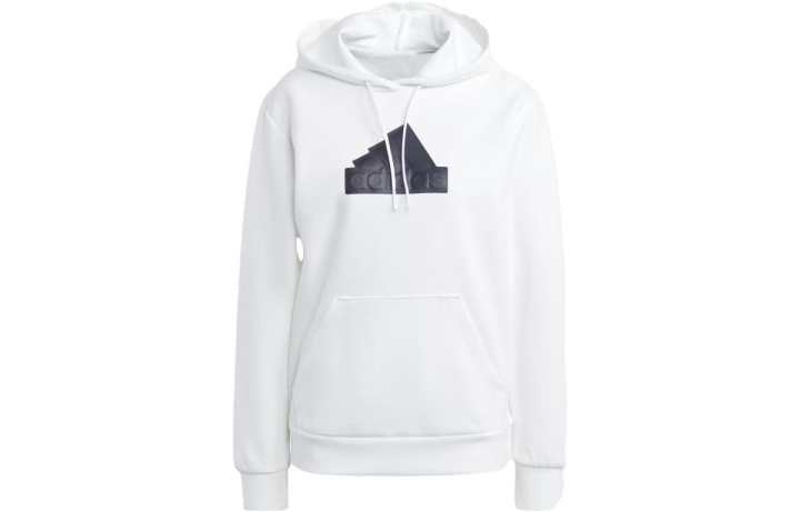 Adidas Adidas Future Icons Sweatshirts Women's White Hooded Moderate Regular