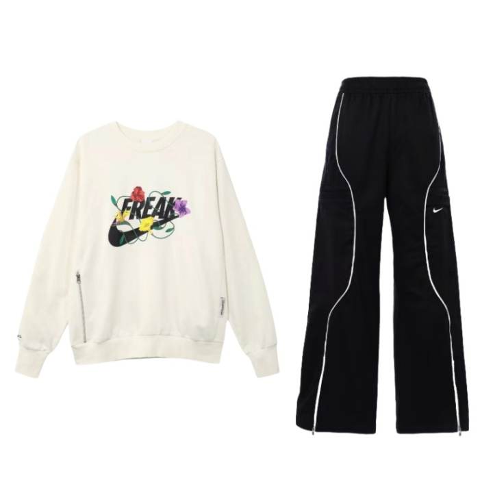 Nike Nike Sweatshirt Sets Unisex Crew Neck Moderate