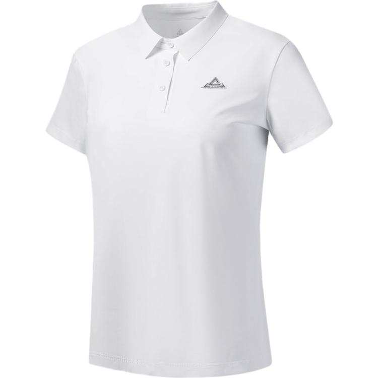 PEAK Polo Shirt Women's All White