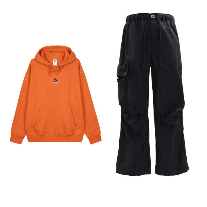 Nike Nike Sweatshirt Sets Men's Hooded Moderate