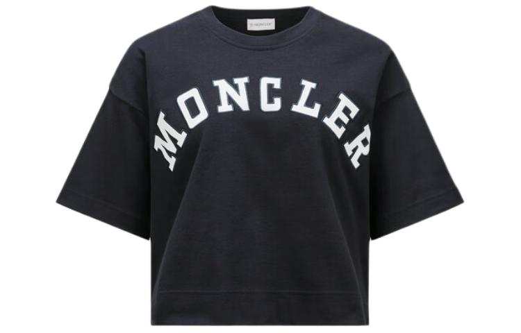 Moncler logo-patches cotton T-shirt