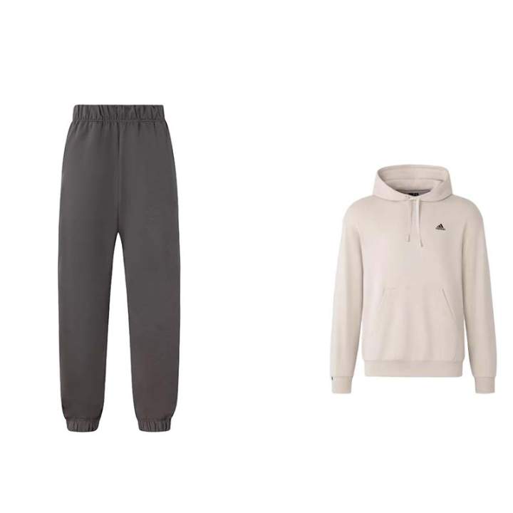 Adidas Adidas Sweatshirt Sets Men's Hooded Moderate