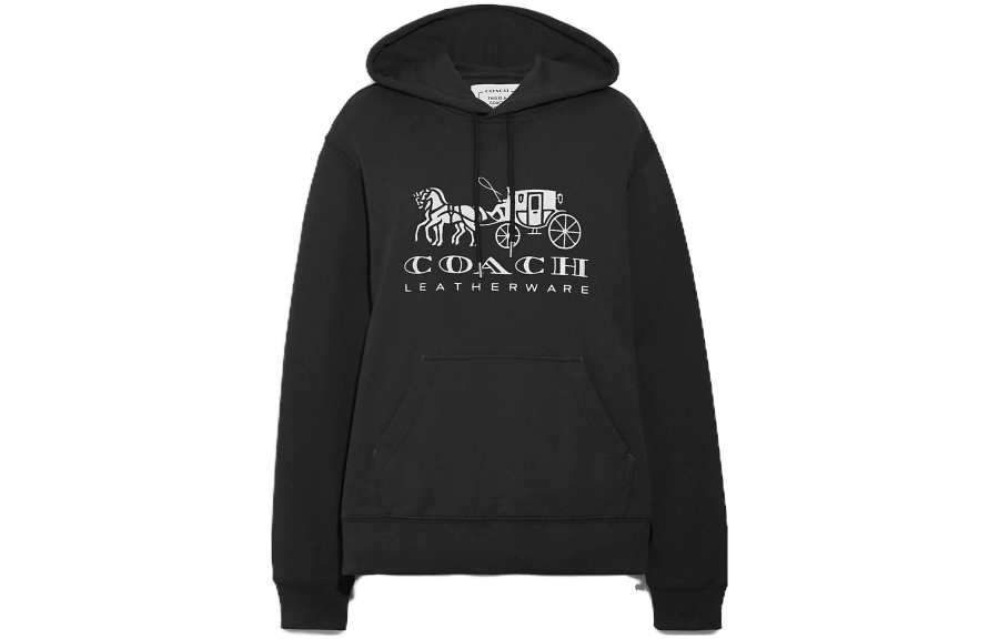 COACH COACH Sweatshirts Women's Hooded Moderate Regular