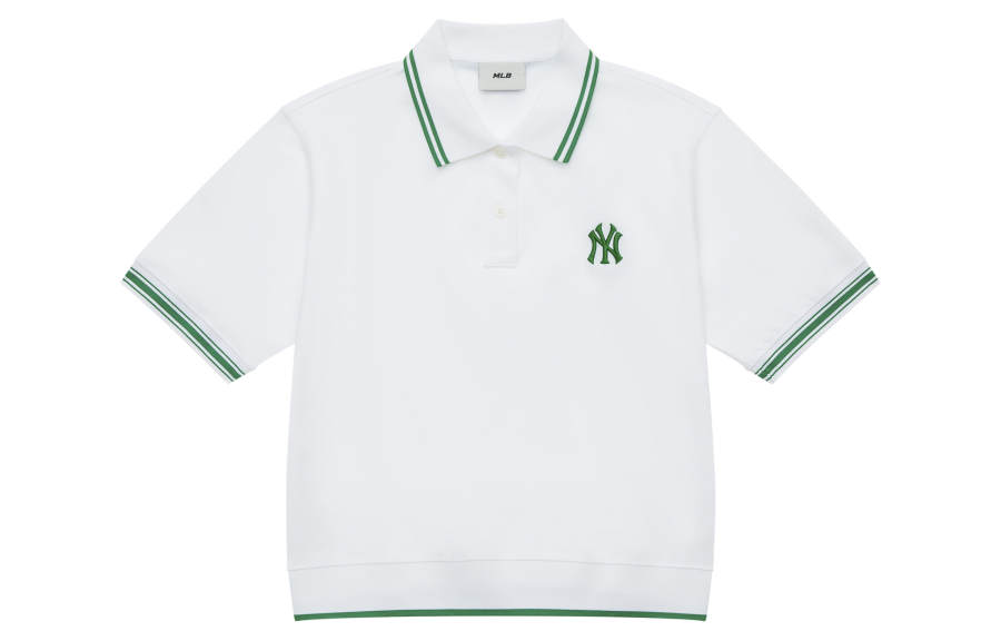 MLB MLB New York Yankees MLB Basic Logo SS24 Polo Shirt Women's Ivory