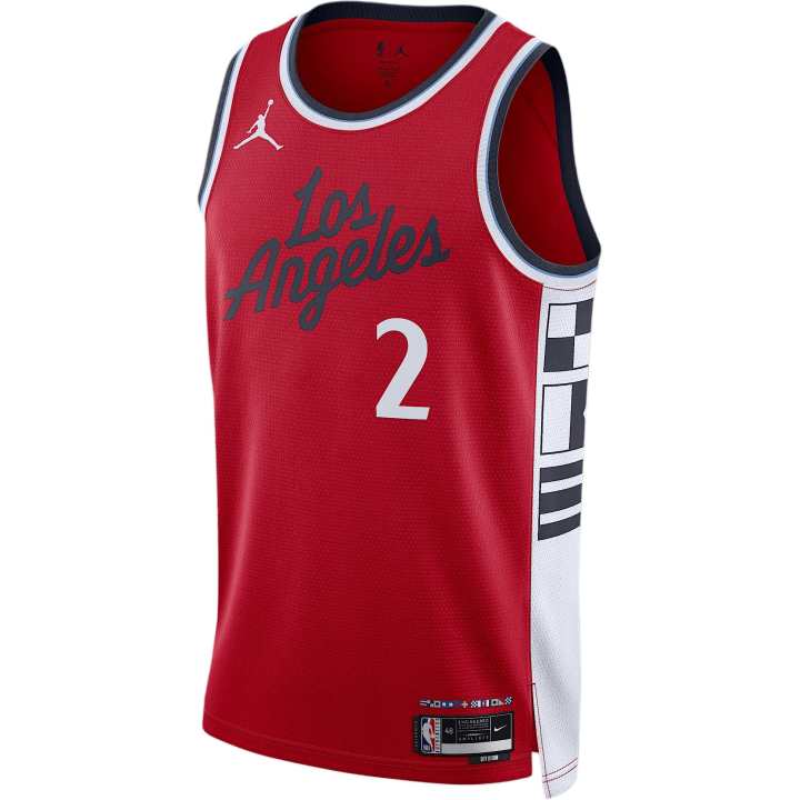Jordan Jordan x NBA Edition Los Angeles Clippers Basketball Jersey Men's Red