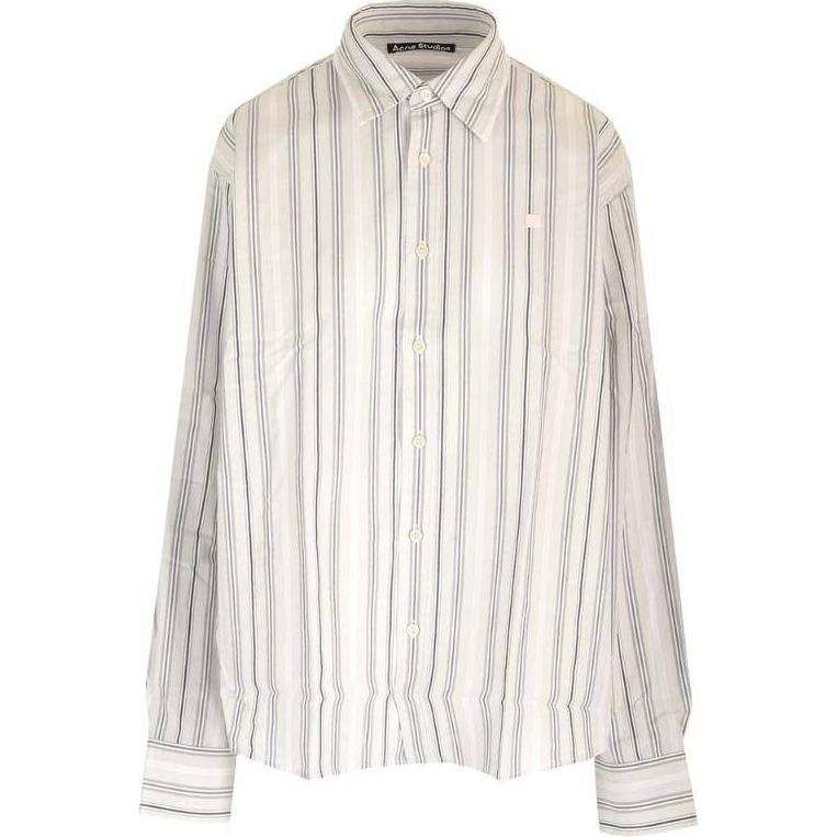 Acne Studios Acne Studios Sarlie Striped Long Sleeved Shirt