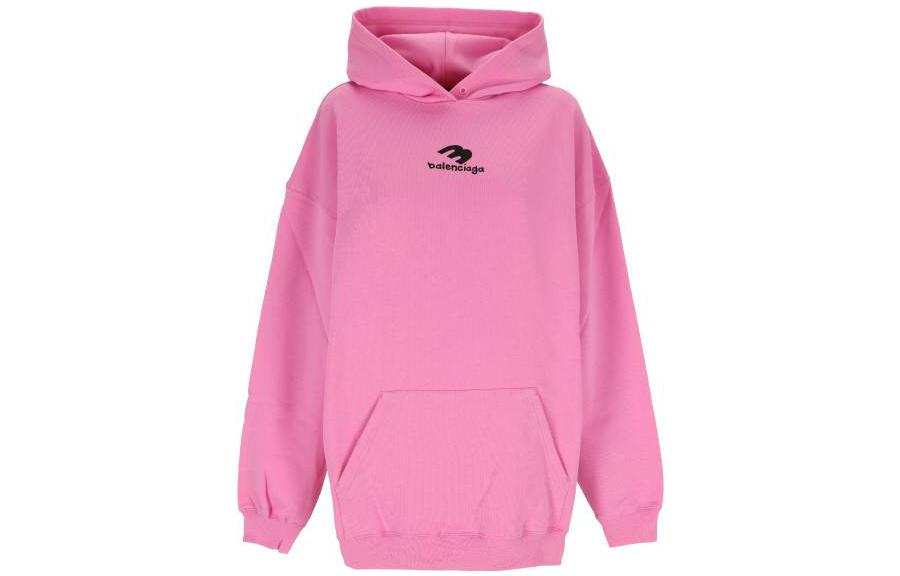 Balenciaga FW22 Sweatshirt Regular Fit Women's Pink