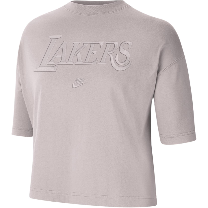 Nike Nike Los Angeles Lakers Courtside Essential Women's Nike Nba Boxy T Shirt