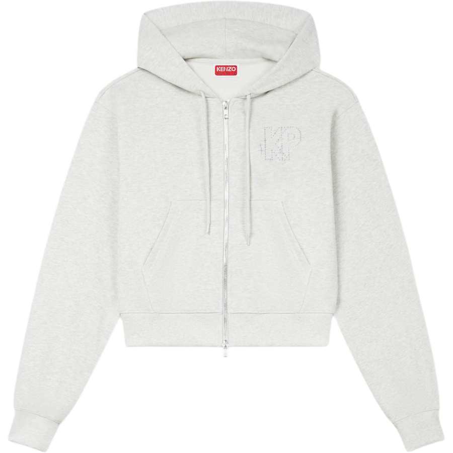KENZO FW24 Sweatshirt Women's Light Gray