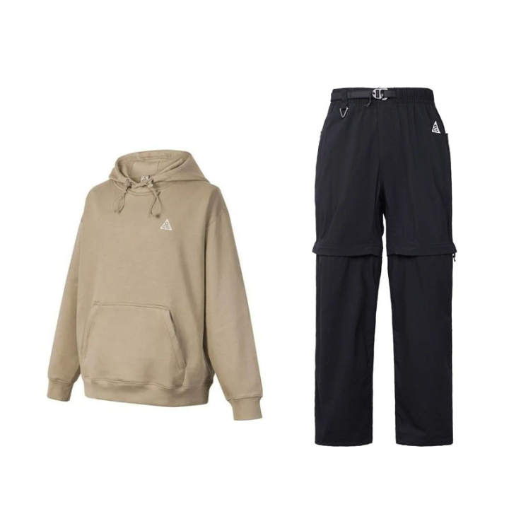 Nike Nike ACG Sweatshirt Sets Unisex Hooded Thickened