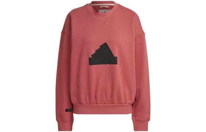 Adidas Adidas Sweatshirts Women's Pink Crew Neck Moderate Other