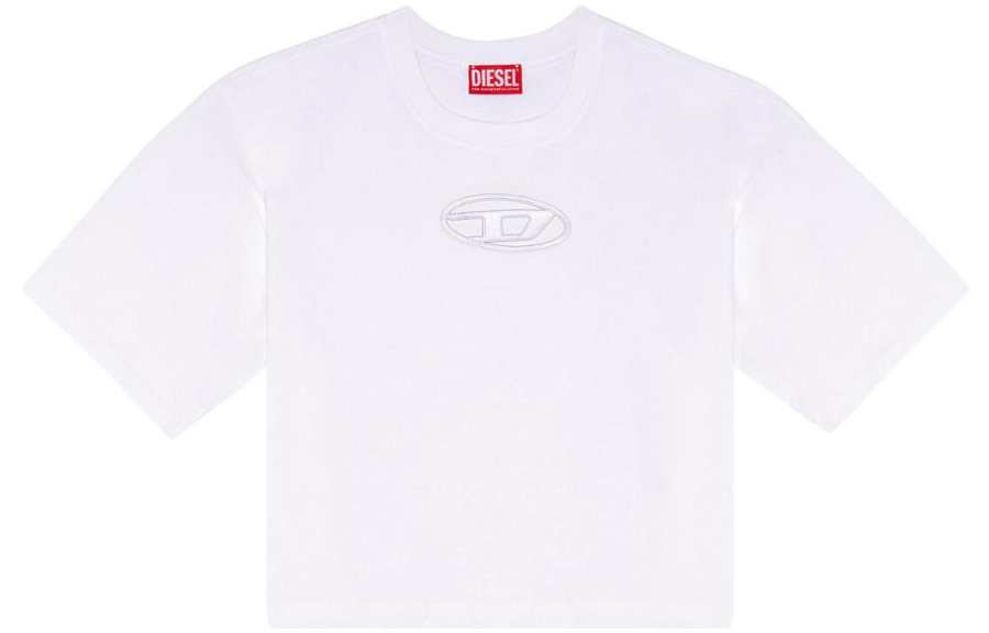 Diesel T-Buxt-Crop-Od cotton T-shirt