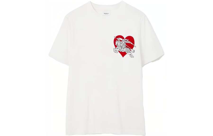 Burberry 【Previous Season】Equestrian Knight-motif cotton T-shirt