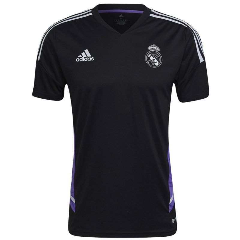 Adidas Adidas Real Madrid Soccer Jersey Men's Black/Purple