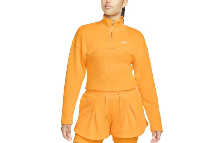 Nike Nike Sweatshirts Women's Orange Turtleneck Moderate Regular