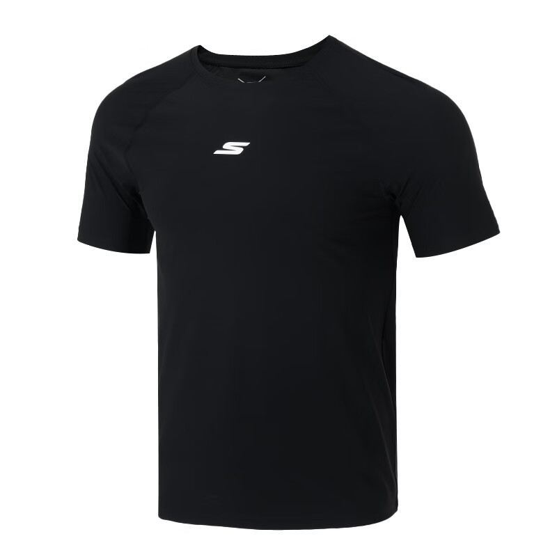 Skechers T Shirt Unisex Black 03K8