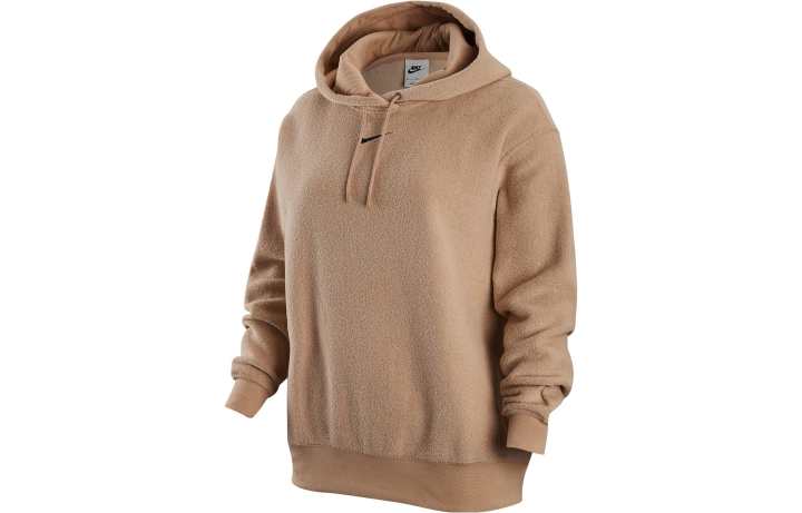 Nike Nike Sweatshirts Women's Camel Hooded Moderate Regular