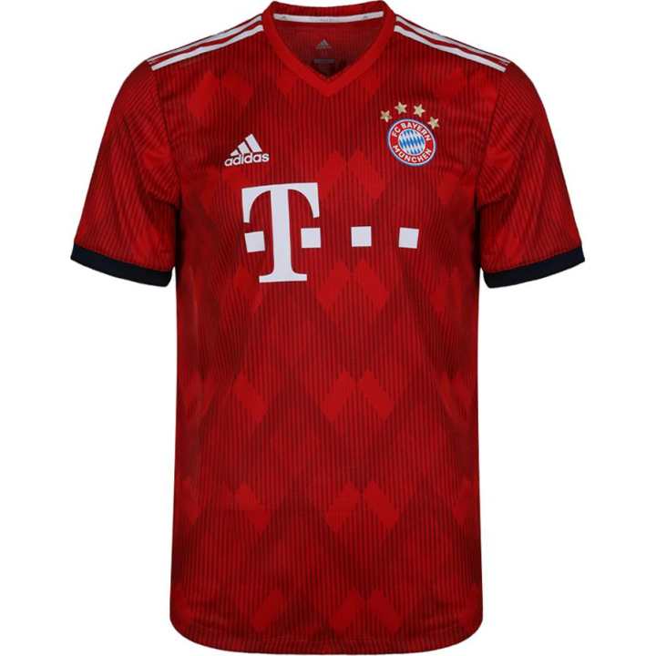 Adidas Adidas Bayern Munich Black Soccer Jersey Men's Red