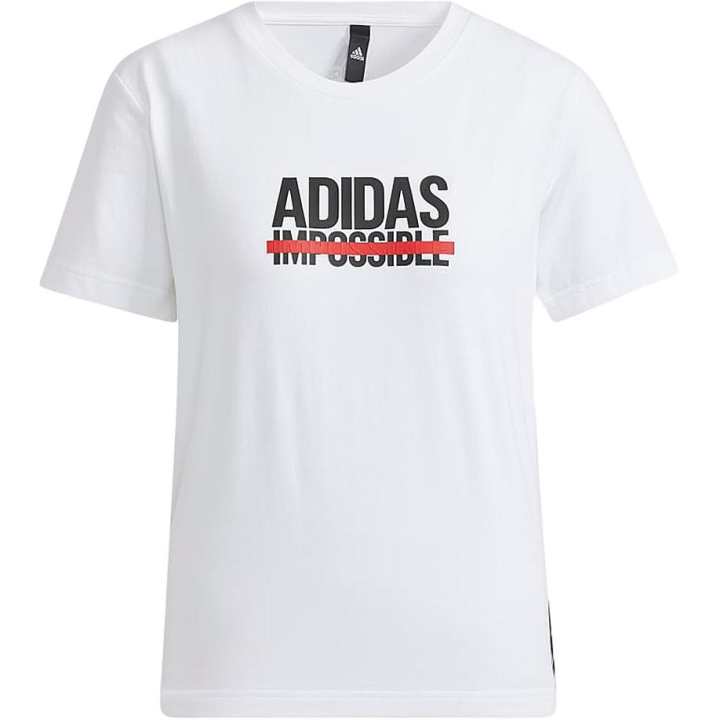 Adidas Adidas T Shirts Women's White Crew Neck Moderate