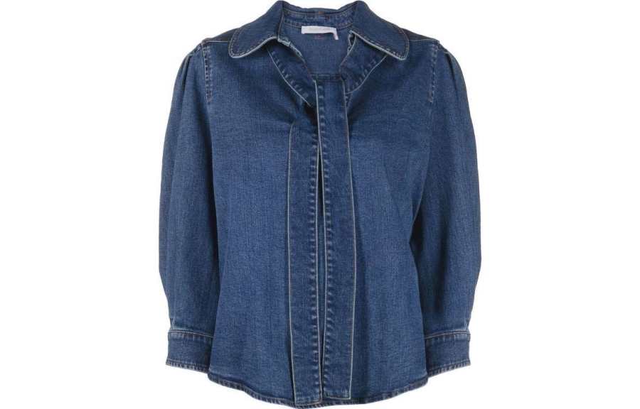 See By Chloe 【Previous Season】tie-neck shirt