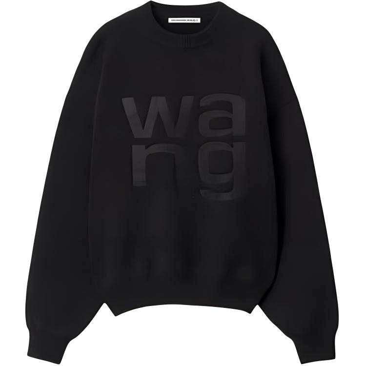 Alexander Wang Logo Detailed Knit Sweater