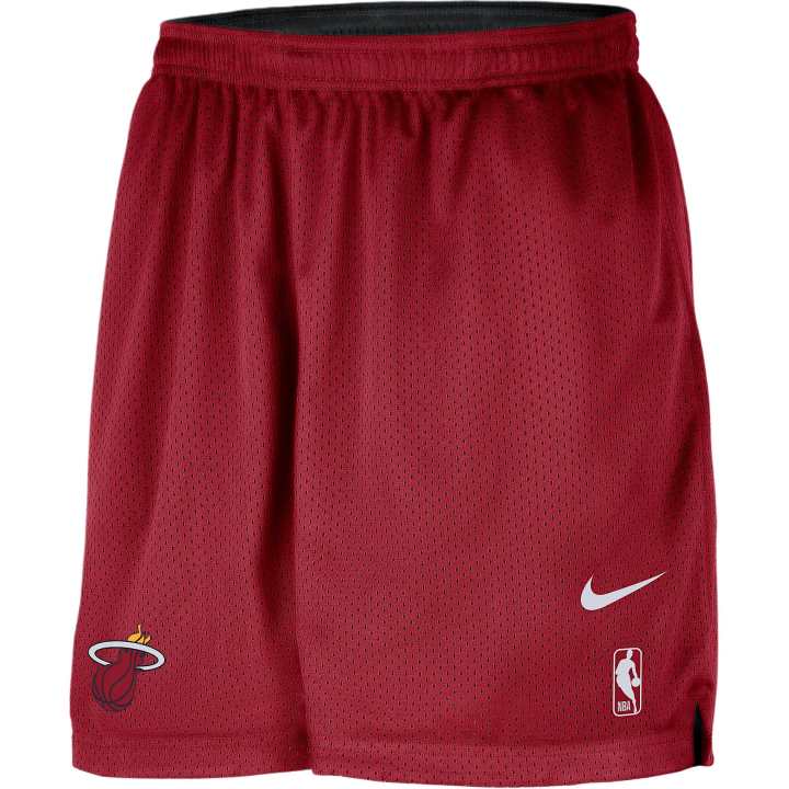 Nike Nike Miami Heat Courtside Men's Nike Nba Mesh Practice Shorts