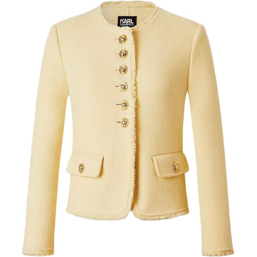 KARL LAGERFELD / Karl Lagerfeld Jeans Jackets & Coats Women's Yellow
