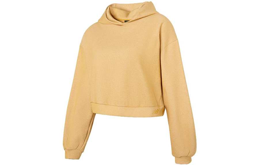 New Balance New Balance Sweatshirts Women's Khaki Hooded Moderate Other