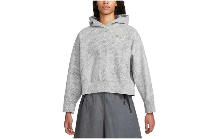 Nike Nike Sweatshirts Women's Gray Hooded Moderate Other