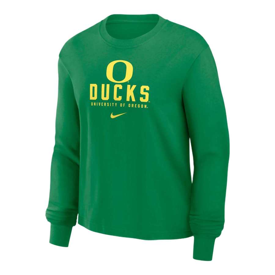 Nike Nike Oregon Ducks Primetime University Boxy Women's Nike College Long-Sleeve T-Shirt