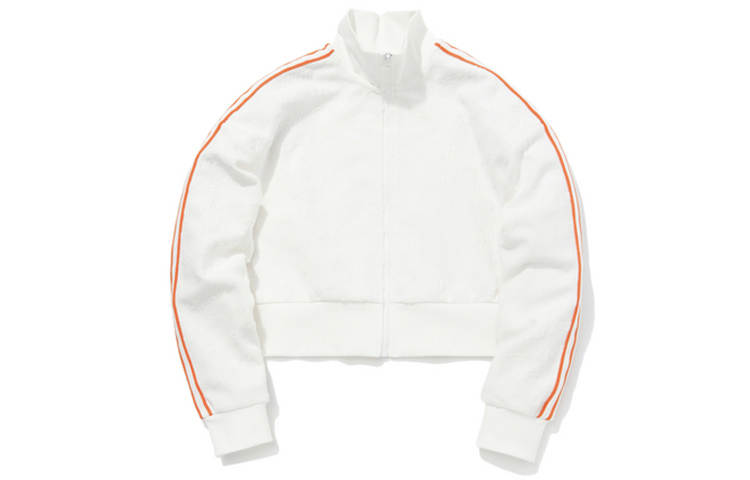 Li-Ning Li Ning Jackets Women's Ivory Stand Collar Moderate Other