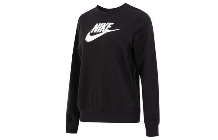 Nike Nike Sweatshirts Women's Black Crew Neck Moderate Regular