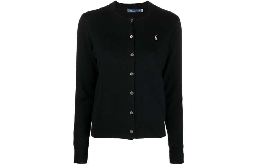 Polo Ralph Lauren SS23 Knitwear Loose Fit Women's Black