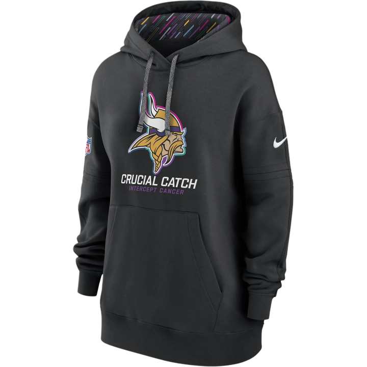 Nike Nike Minnesota Vikings Crucial Catch Club Women's Nike Nfl Pullover Hoodie