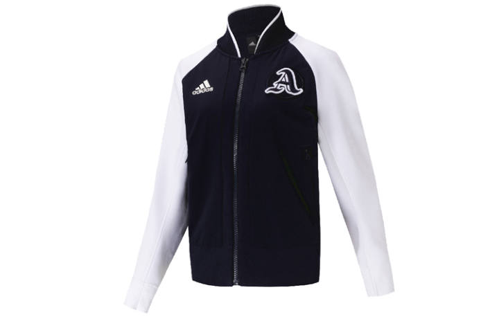 Adidas Adidas Jackets Women's Ink Blue Stand Collar Moderate Other