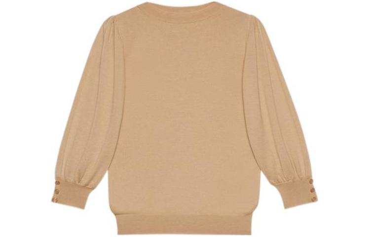 GUCCI FW22 Sweater Women's Beige