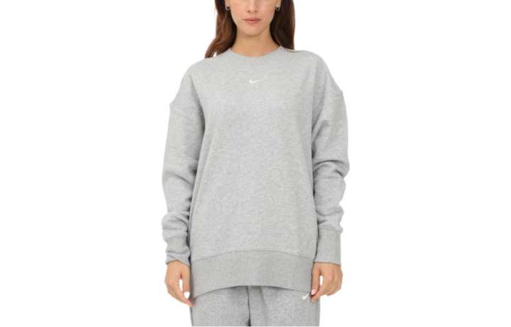 Nike Nike Women's Phoenix Fleece Oversized Crewneck Sweatshirt Grey