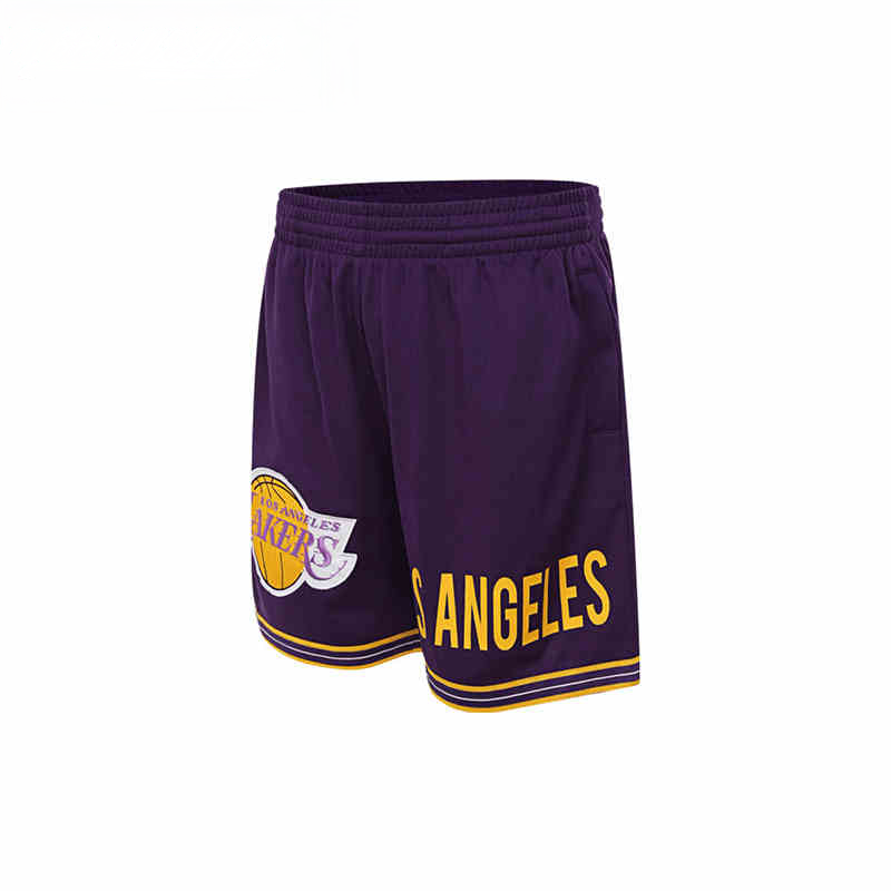 Mitchell Ness x NBA Los Angeles Lakers Basketball Shorts Men's Purple