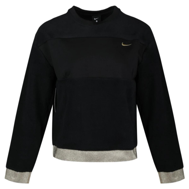 Nike Nike Sweatshirts Women's Black Crew Neck Moderate Regular