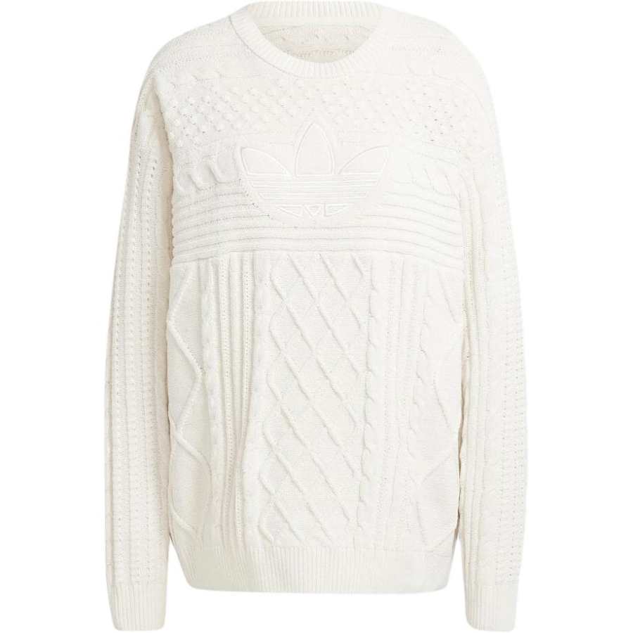 Adidas Originals cable-knit sweater
