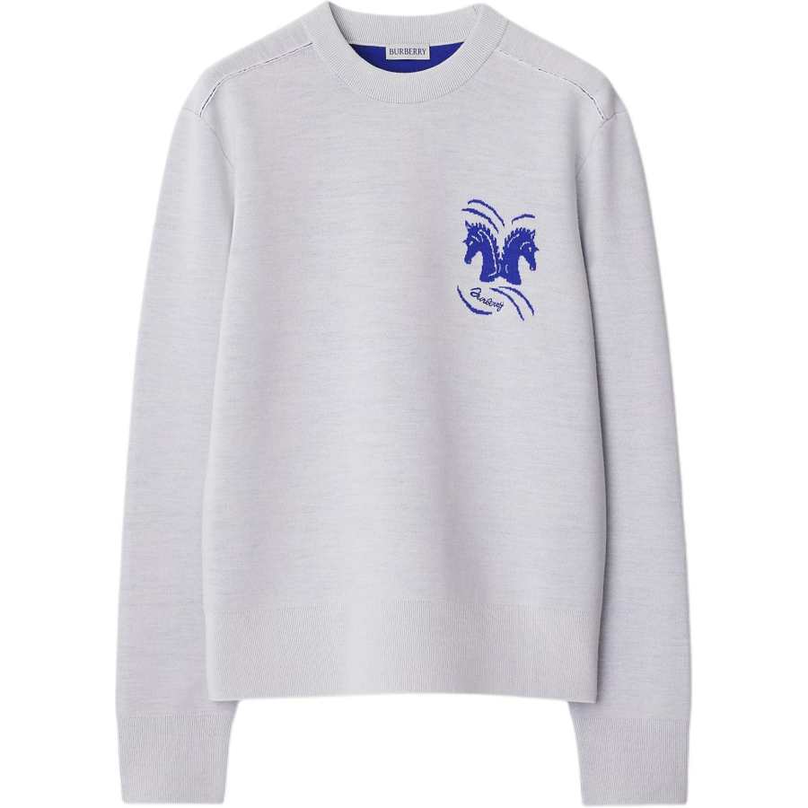 Burberry SS24 Sweater Women's Light Gray
