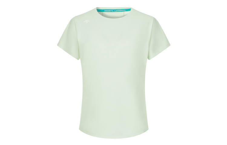 DESCENTE RUNNING T Shirts Women's Crew Neck Moderate