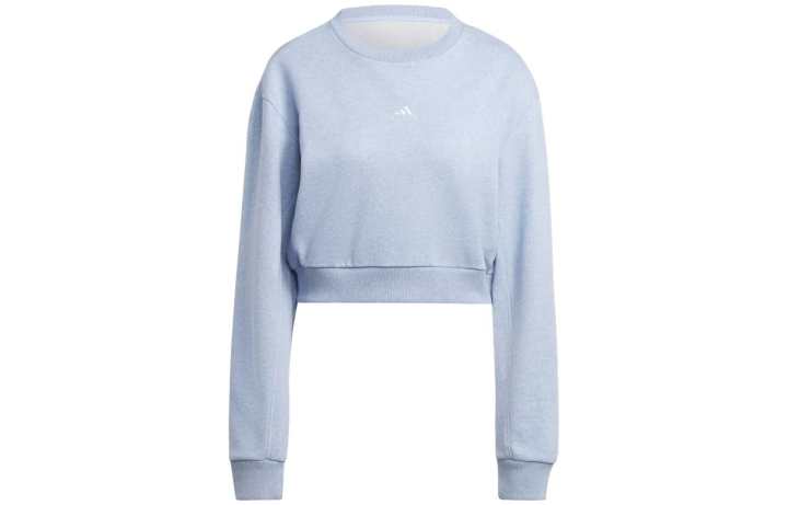 Adidas Adidas Sweatshirts Women's Blue Crew Neck Moderate Regular