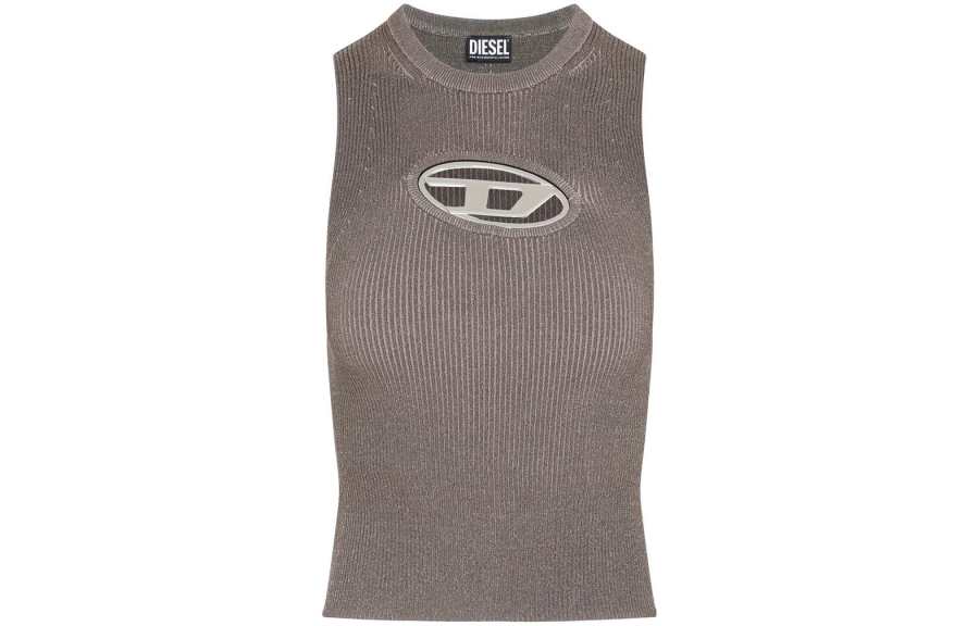 DIESEL OVAL D FW22 Camisole Women's Umber