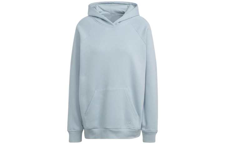 Adidas Adidas Sweatshirts Women's Light Blue Hooded Moderate Regular